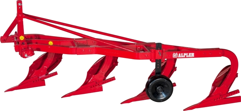 conventional plough with bar point