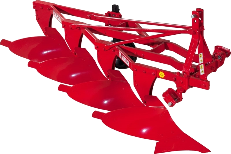 conventional plough with bolt safety